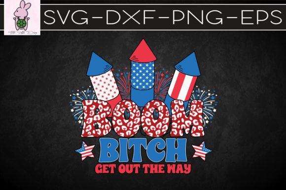 Boom Get Out of the Way SVG: Graphics for Crafts & Campaign Impact