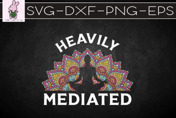 Heaviy Meditated Mandala SVG: Graphics for Mindful Crafts