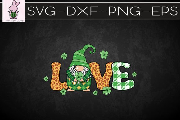 Love Gnome St Patrick’s SVG: Crafts & Graphics for Local Branding