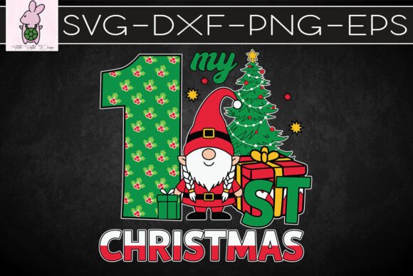 My First Christmas Gnomes SVG: Crafts & Graphics for Seasonal Branding