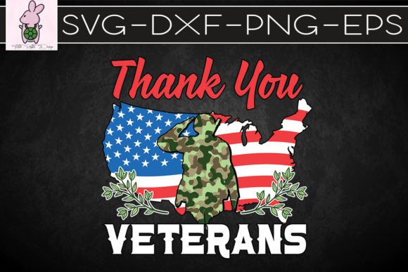 Thank You Veterans Memorial Day SVG Graphics for Crafts